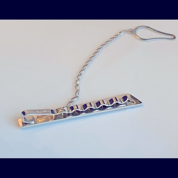 Elegant Tie Clip, Silver And Gold, Hi Shine ! - Picture 5 of 9